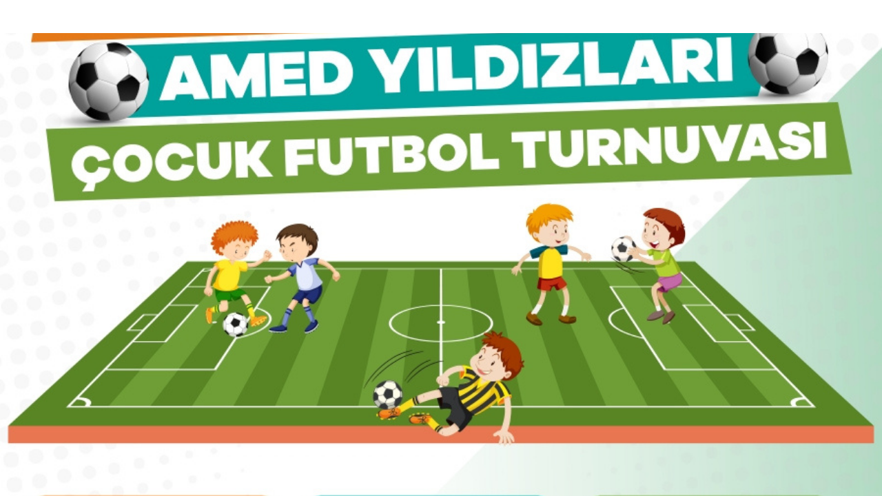 Amed Yıldızları Çocuk Futbol Turnuvası başlıyor