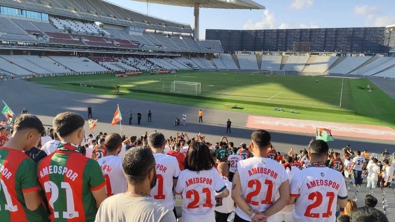 Amedspor maçı öncesi gözaltı gerginliği