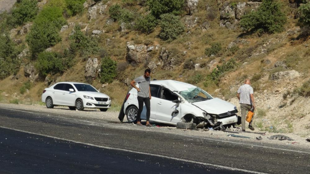 Batman’da trafik kazası: 1'i bebek 4 yaralı