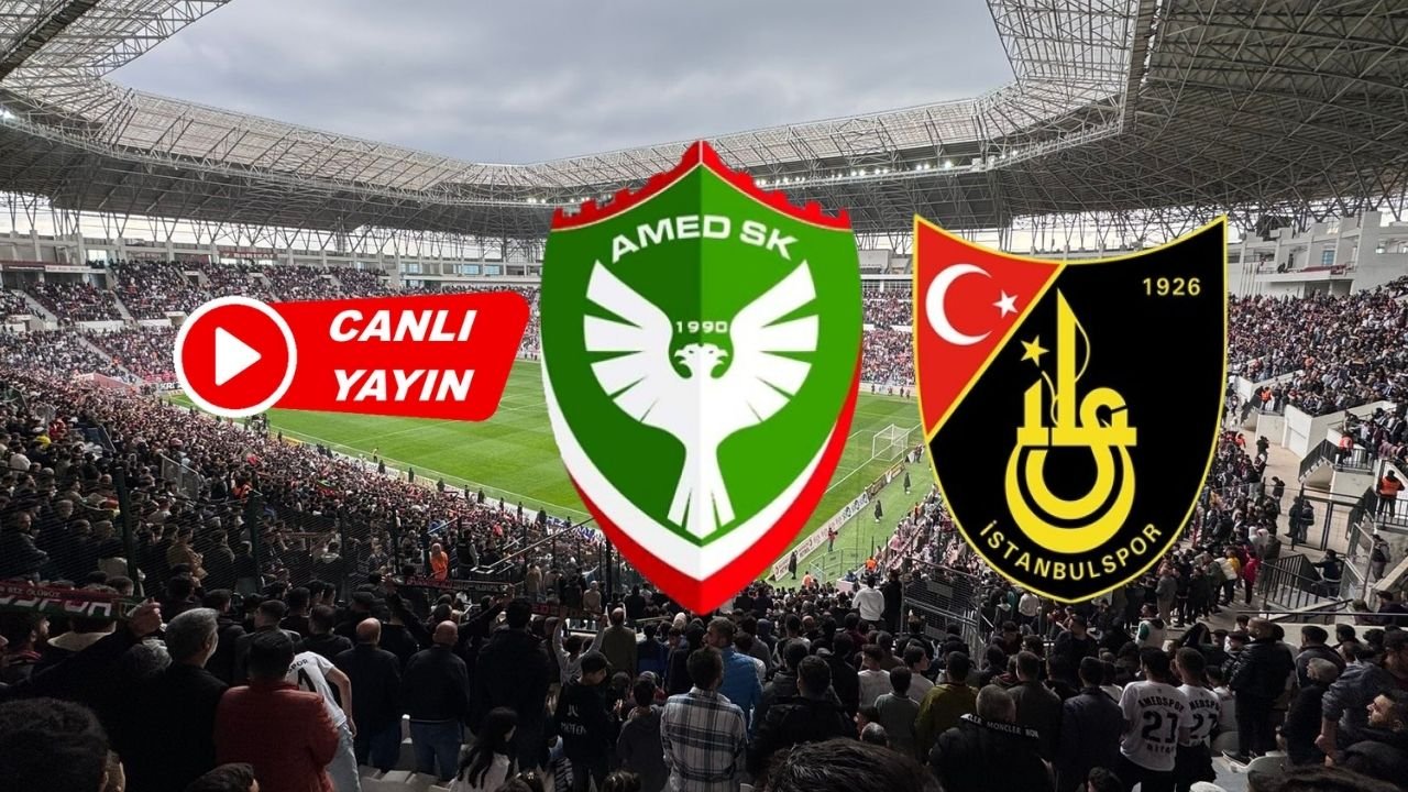 Amedspor, 1. Lig'de sahasındaki ilk maça çıkıyor; Maç canlı yayınlanacak mı?