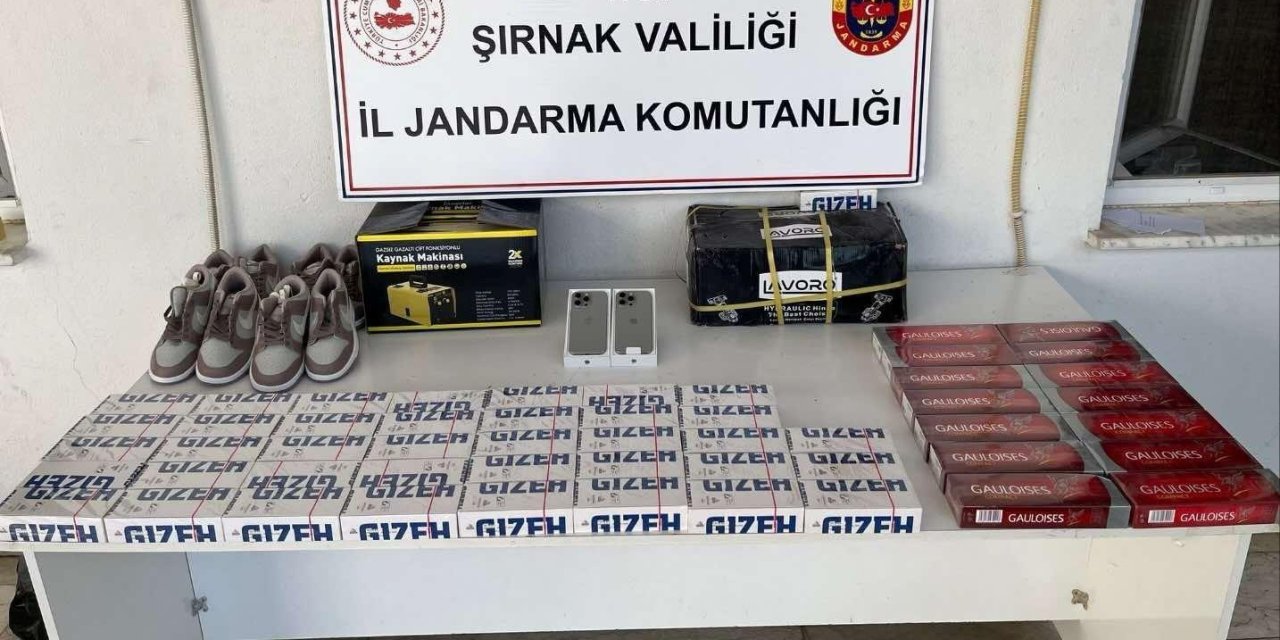 Şırnak’ta kaçakçılık operasyonlarında 34 gözaltı