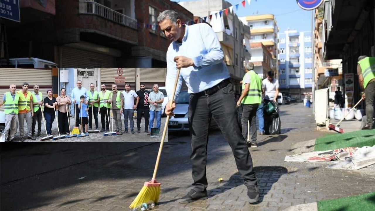 Bismil’de temizlik kampanyası: Temiz çevre herkesin sorumluluğu