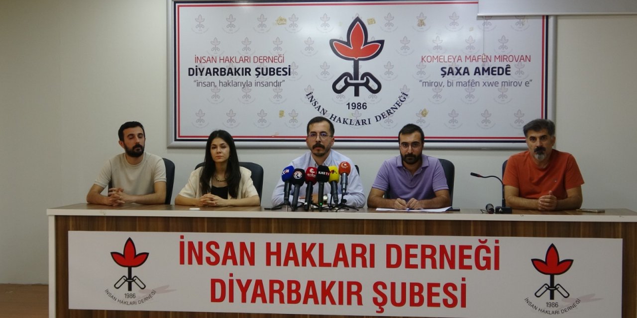 İHD Diyarbakır Şubesi cezaevlerindeki hak ihlallerini açıkladı