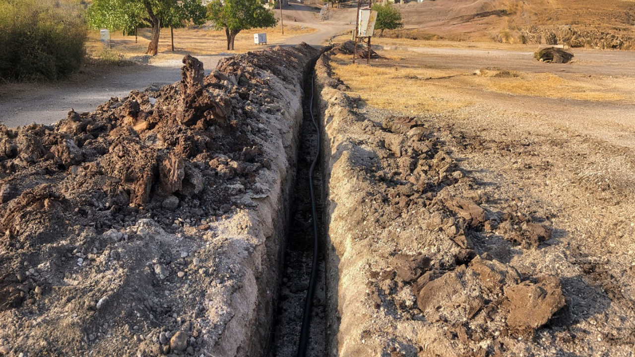 Diyarbakır’da 14 bin 780 metre içme suyu hattı yapıldı