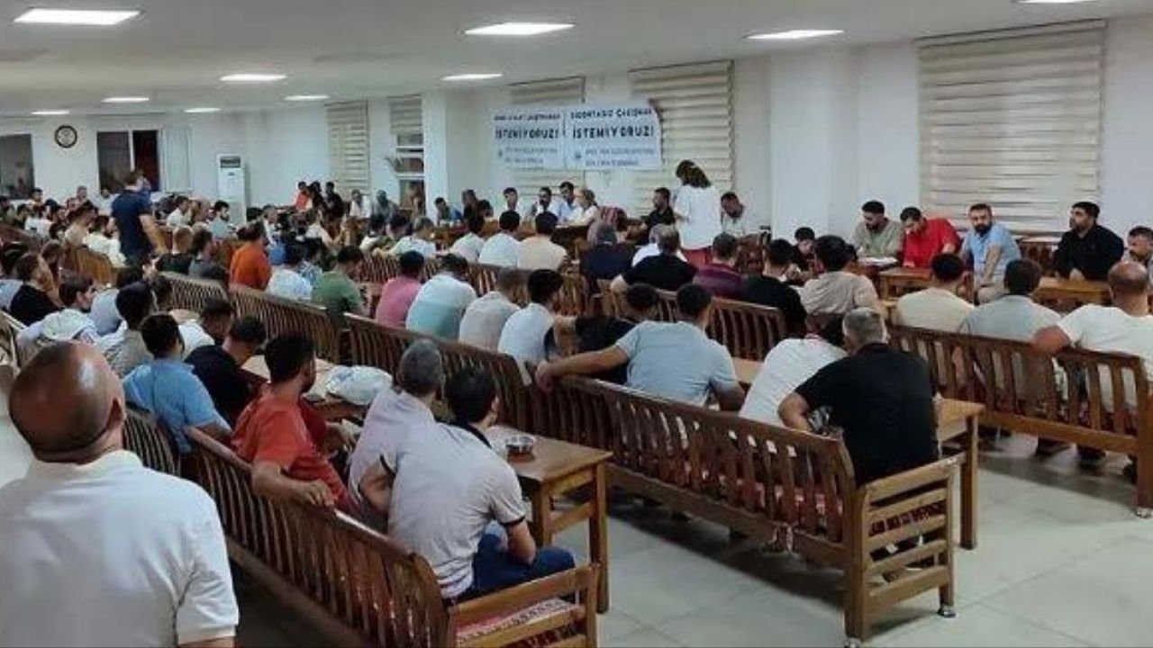 Diyarbakır’da fırın çalışanları haklarını istiyor