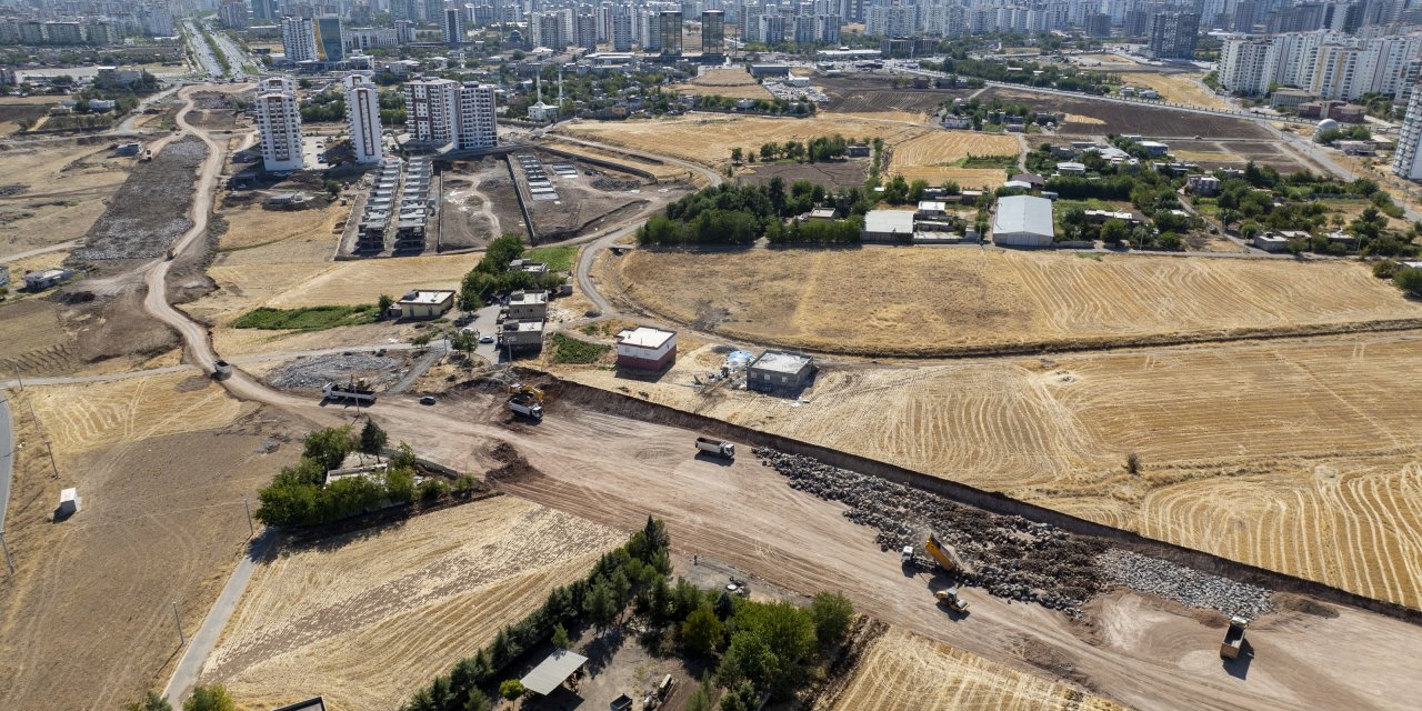 Diyarbakır’da trafiği rahatlatacak çalışma başladı