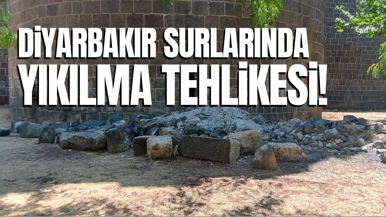 Diyarbakır’ın tarih mirasında yıkılma tehlikesi