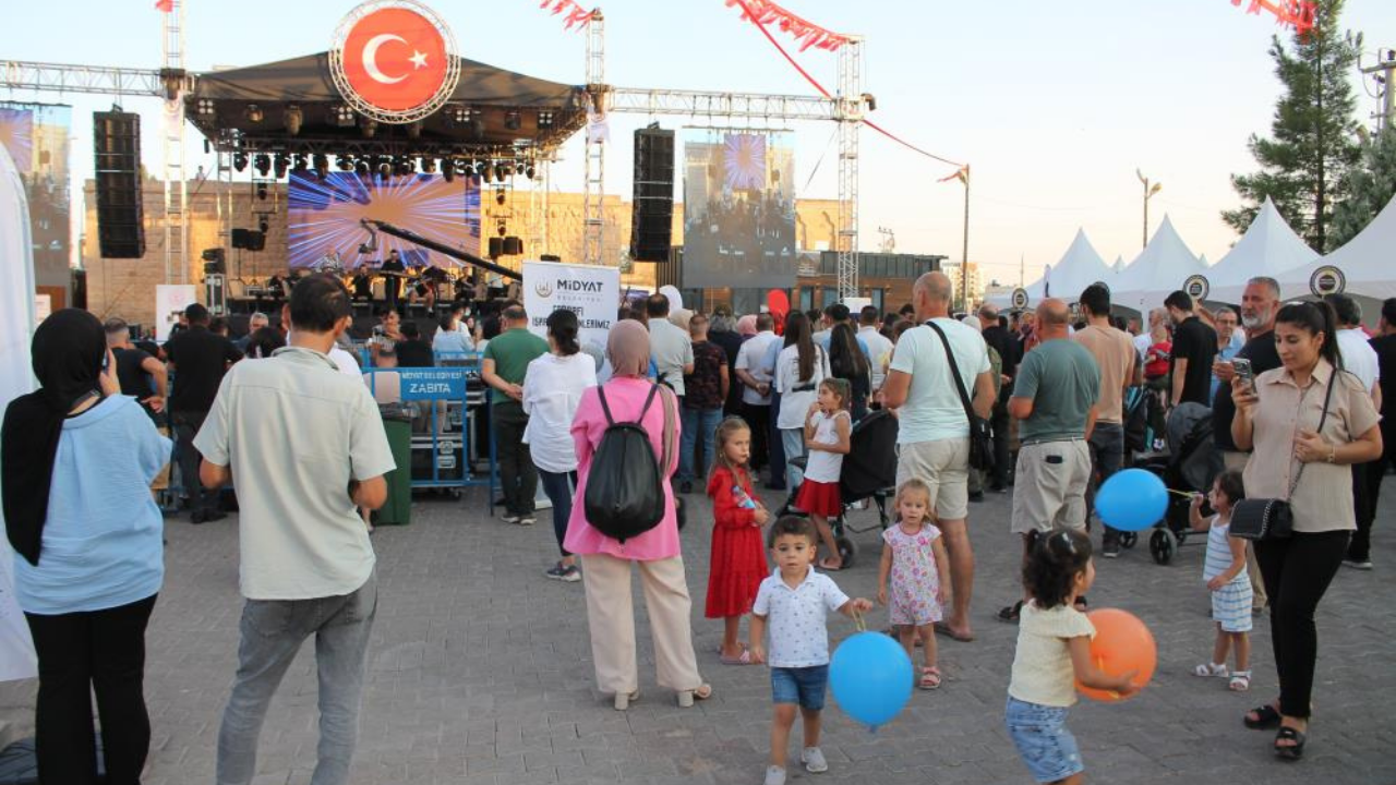 Midyat 3. Uluslararası Kültür ve Sanat Festivali'ne yoğun ilgi