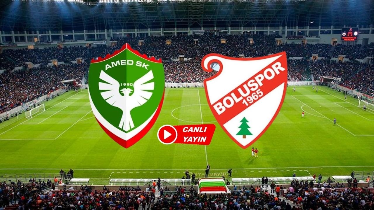 Amedspor-Boluspor maçı hangi kanalda?