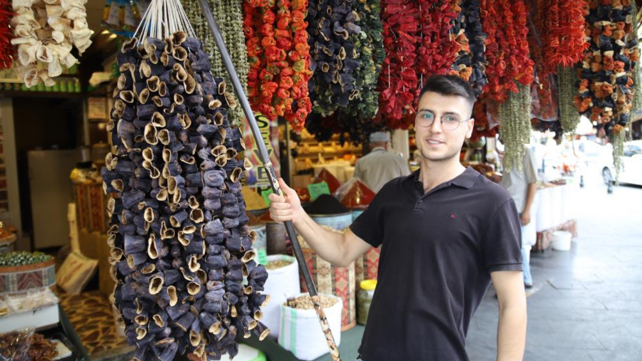 Gaziantep’te rengarenk kurutmalık şöleni!