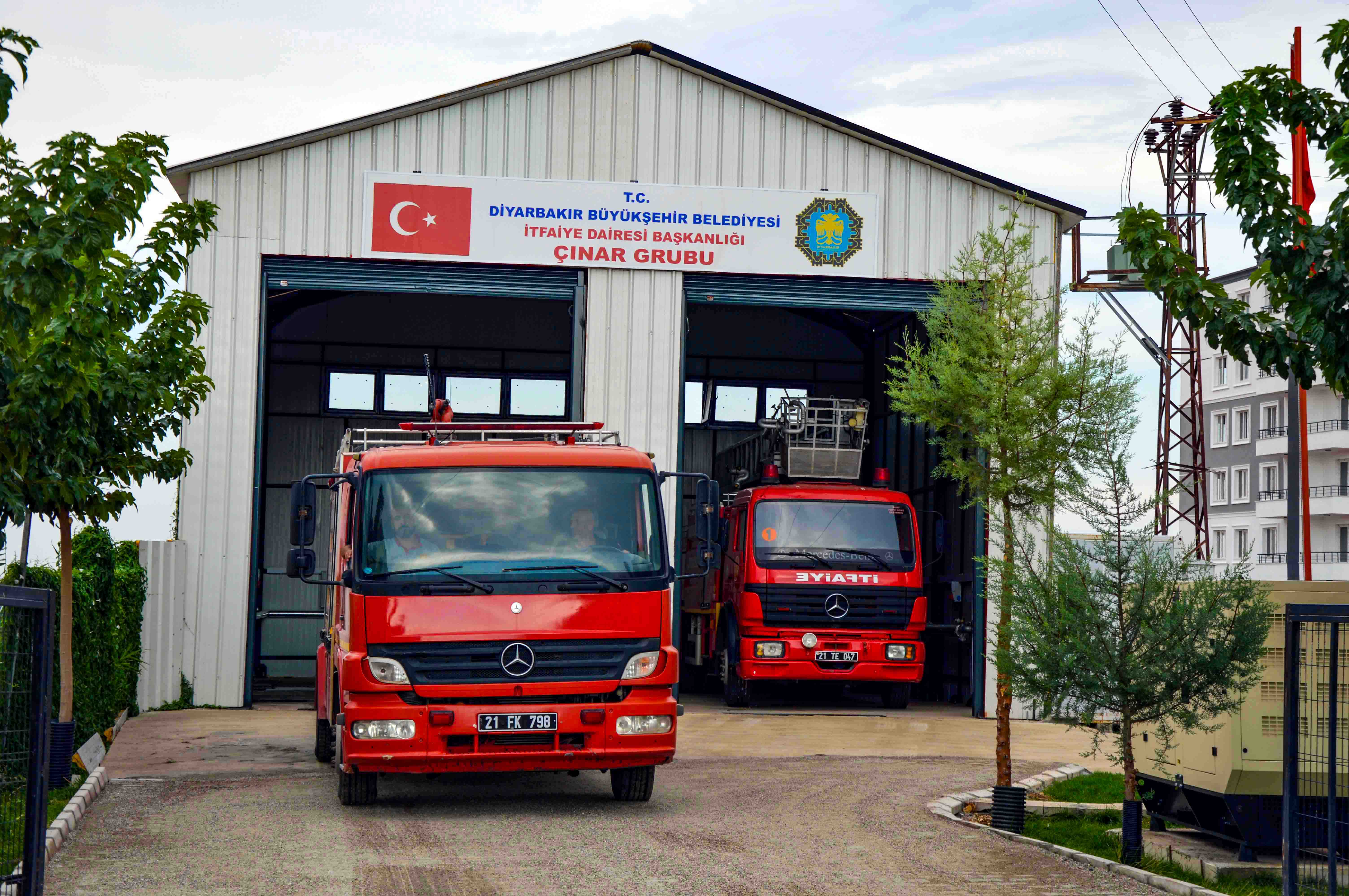 Diyarbakır’daki İtfaiye istasyonları güçlendiriliyor