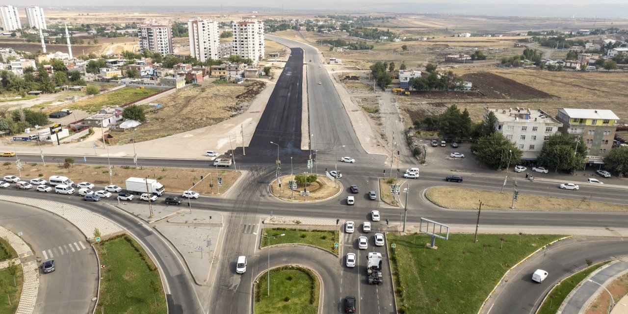 Diyarbakır’da yeni imar yolu için çalışmalar sürüyor