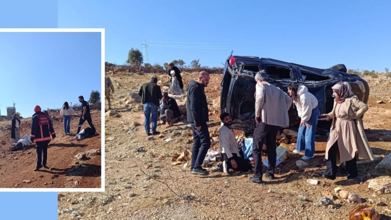 Mardin’de otomobil takla attı: 3 ölü, 5 yaralı