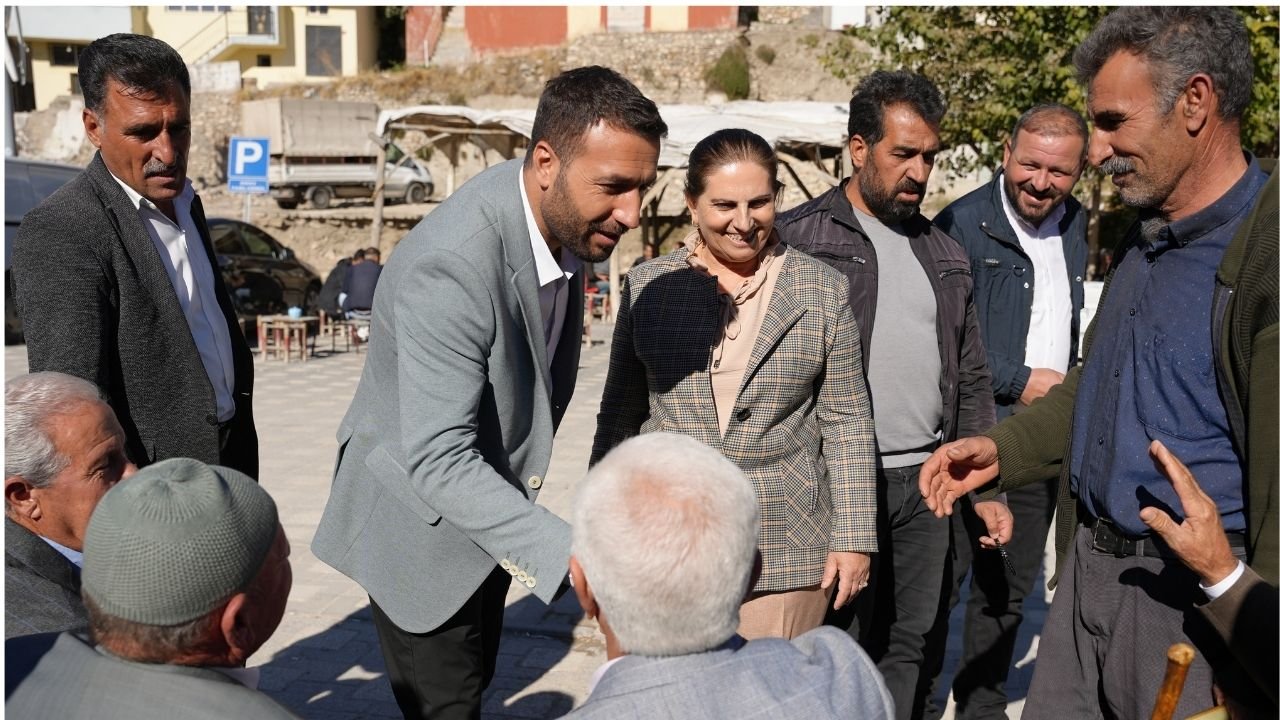 Hani’de eşbaşkanlardan esnaf ziyaretlerine devam