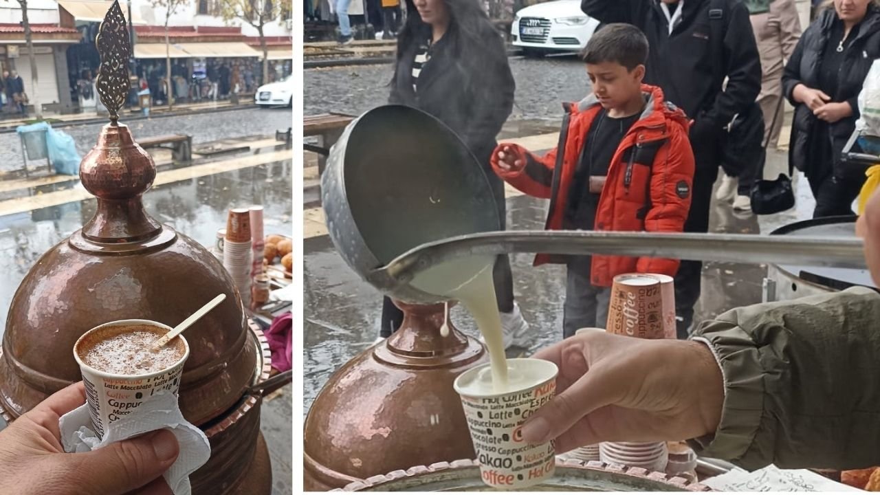 Diyarbakır’da salep kazanları kaynamaya başladı