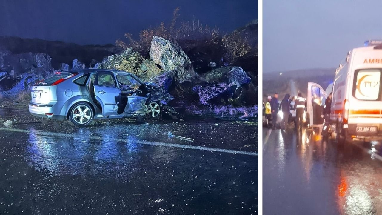 Diyarbakır’da otomobil takla attı: 3 ölü, 2 yaralı