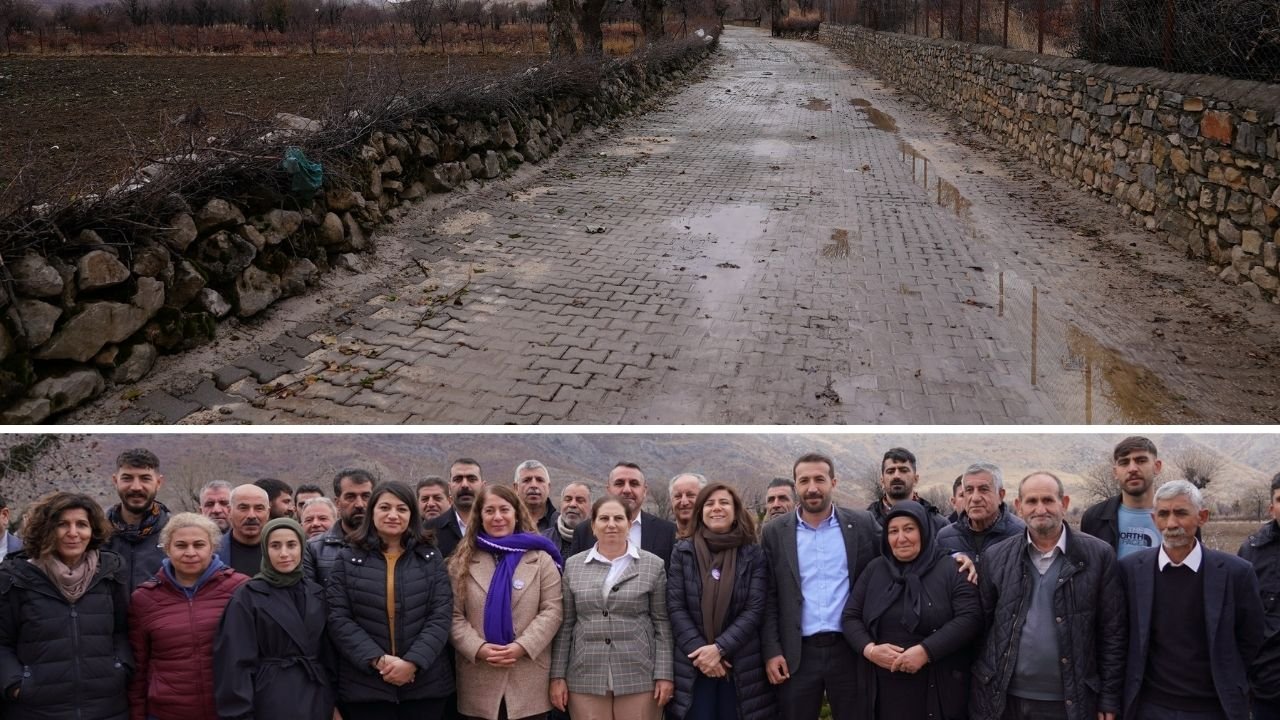 Diyarbakır’da 2 ilçeyi birbirine bağlayan yol açıldı