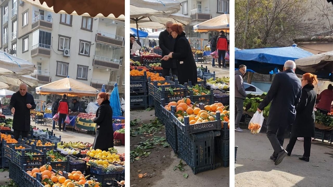 Diyarbakır Valisi Zorluoğlu, bu kez de semt pazarında görüntülendi