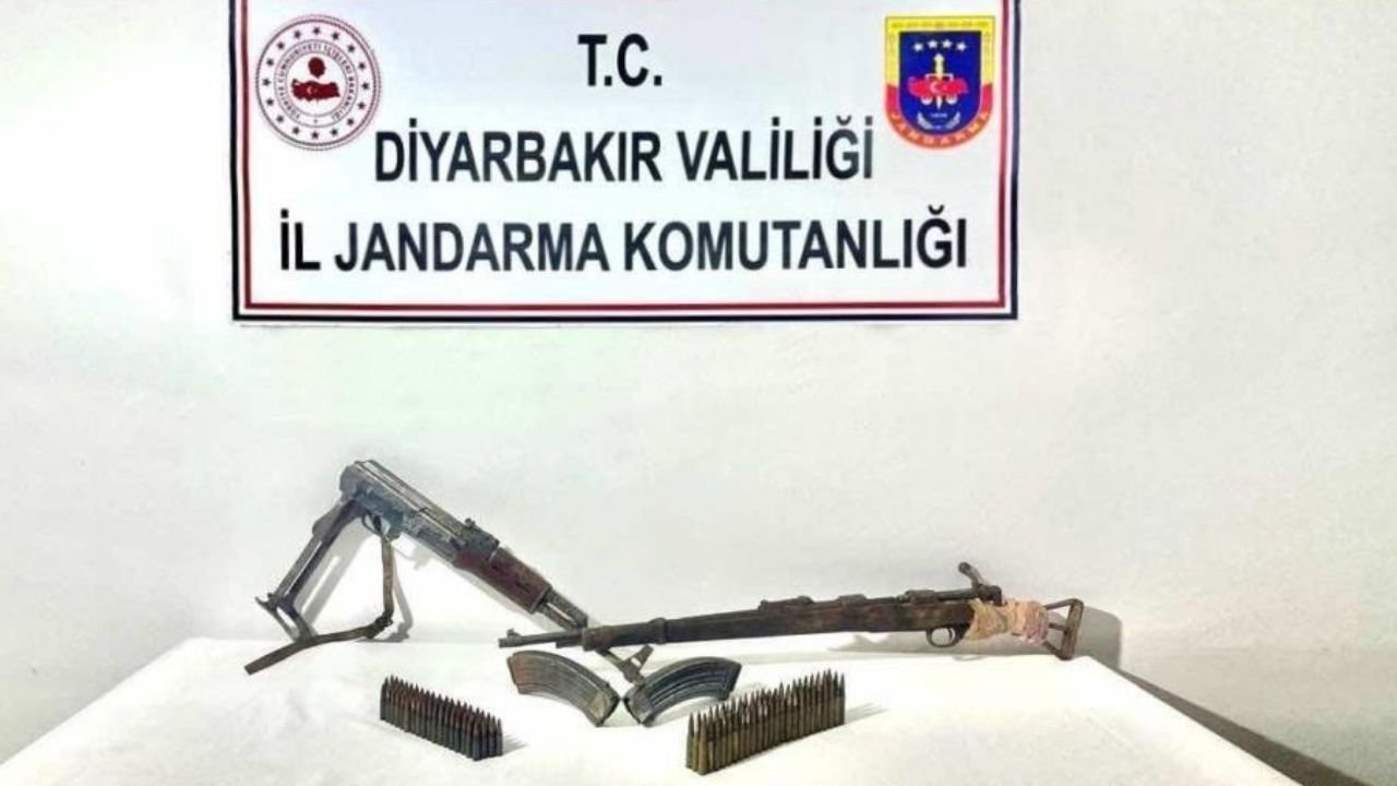 Diyarbakır’da ruhsatsız uzun namlulu silah ele geçirildi