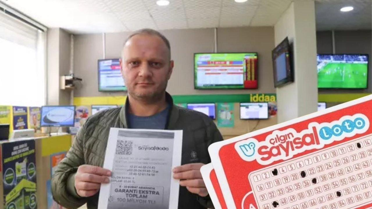 Sayısal Loto'da büyük ikramiye Diyarbakırlı emekliye çıktı