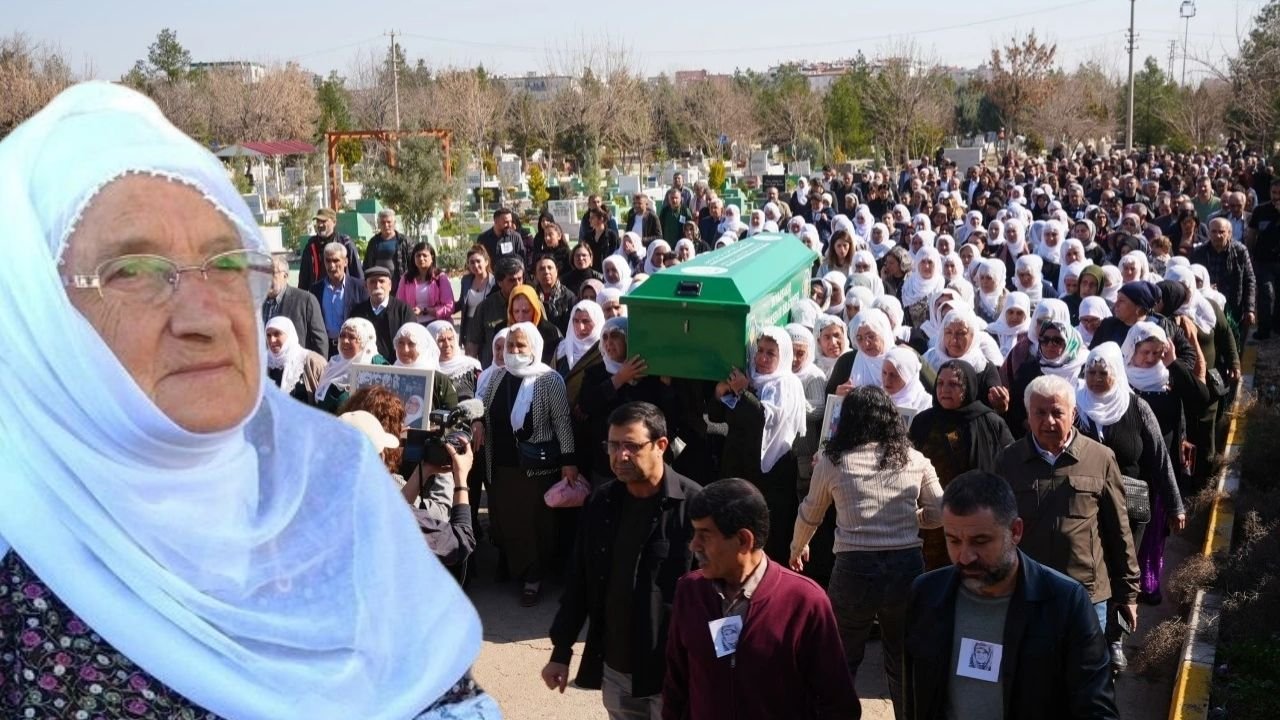 Sakine Ana Diyarbakır’da son yolculuğuna uğurlandı