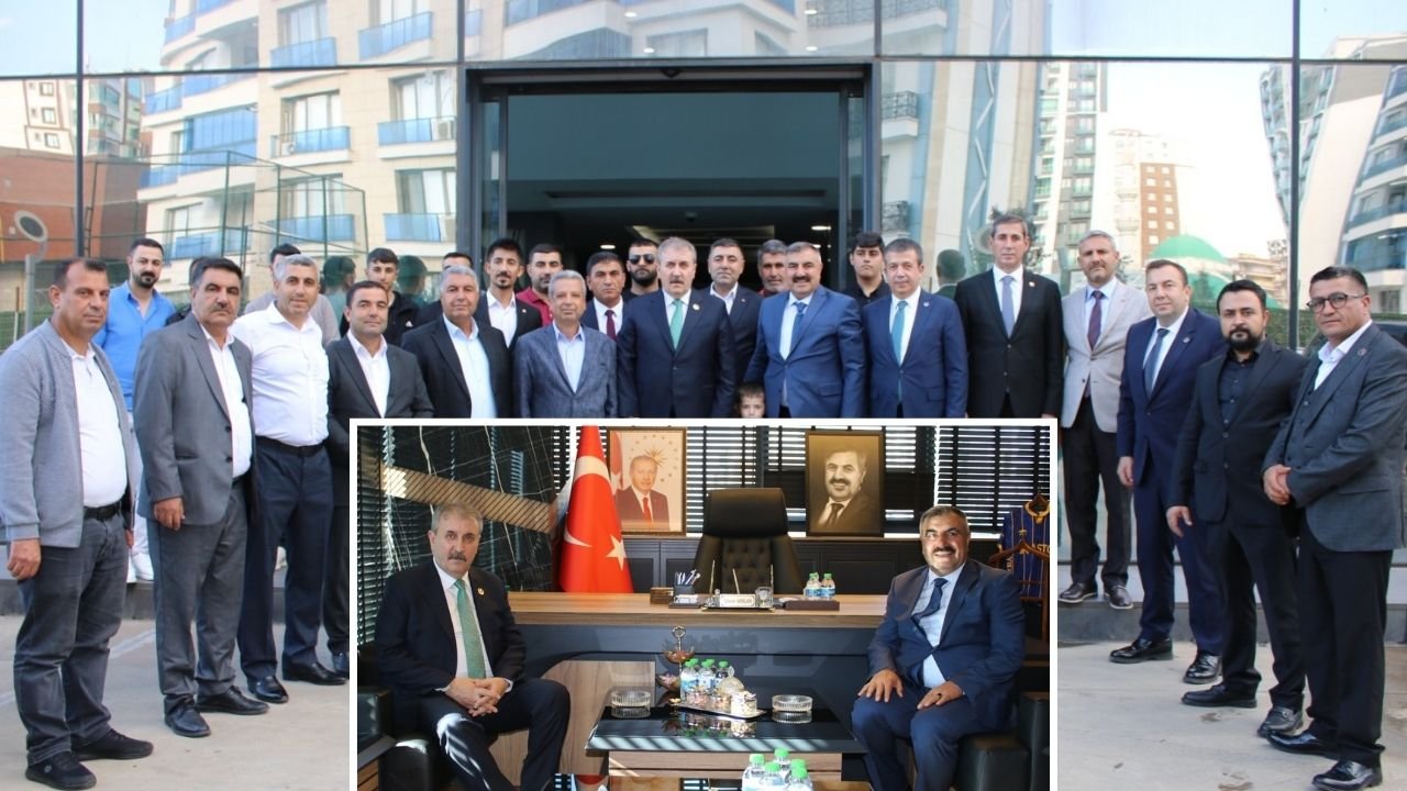 BBP Genel Başkanı Destici Diyarbakır’da