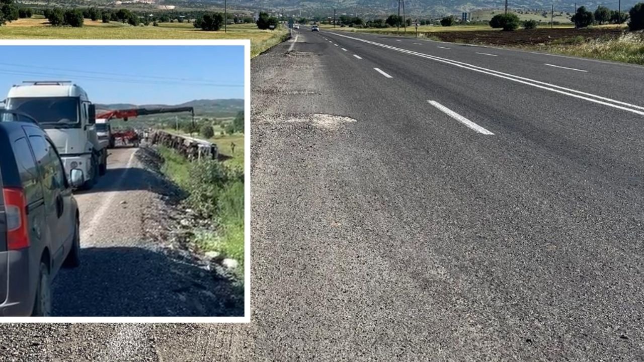 Kötü malzemenin kullanıldığı Diyarbakır'daki yol kazalara davetiye çıkarıyor