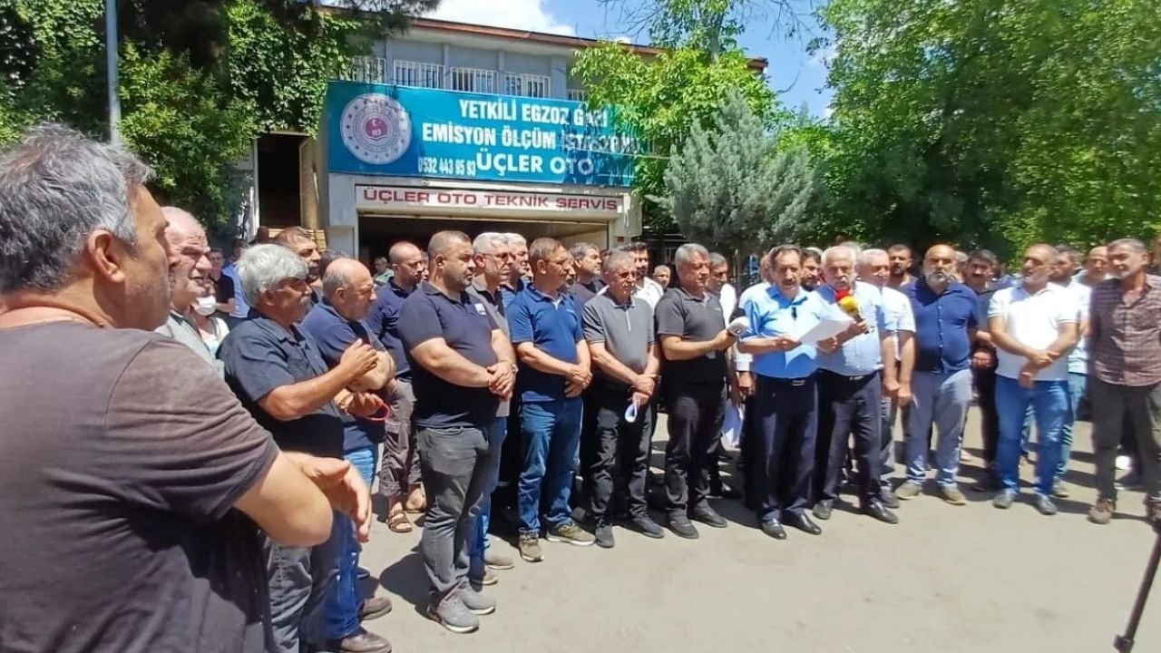 Diyarbakır sanayi esnafından hukuksuz kararlara tepki: Yanlıştan dönülsün