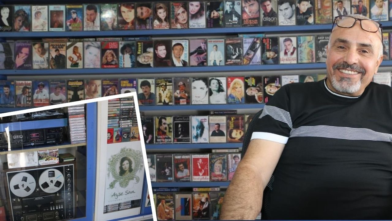 Kaset sektörünün en büyük arşivi Diyarbakır’da
