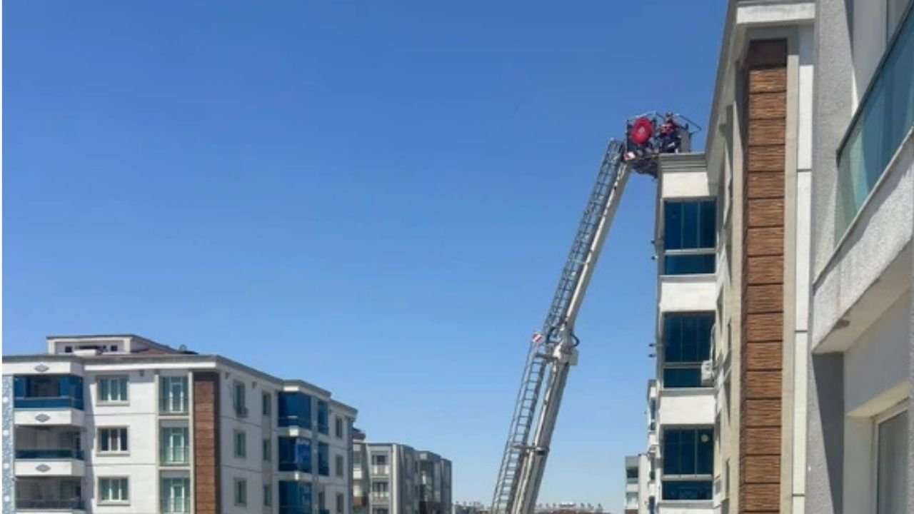 Diyarbakır’da baca yangını paniğe neden oldu