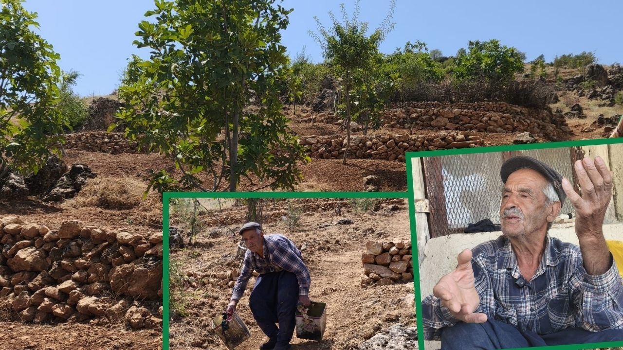 Diyarbakır'da 80 yaşında örnek bir yaşam; Hüseyin Bulut