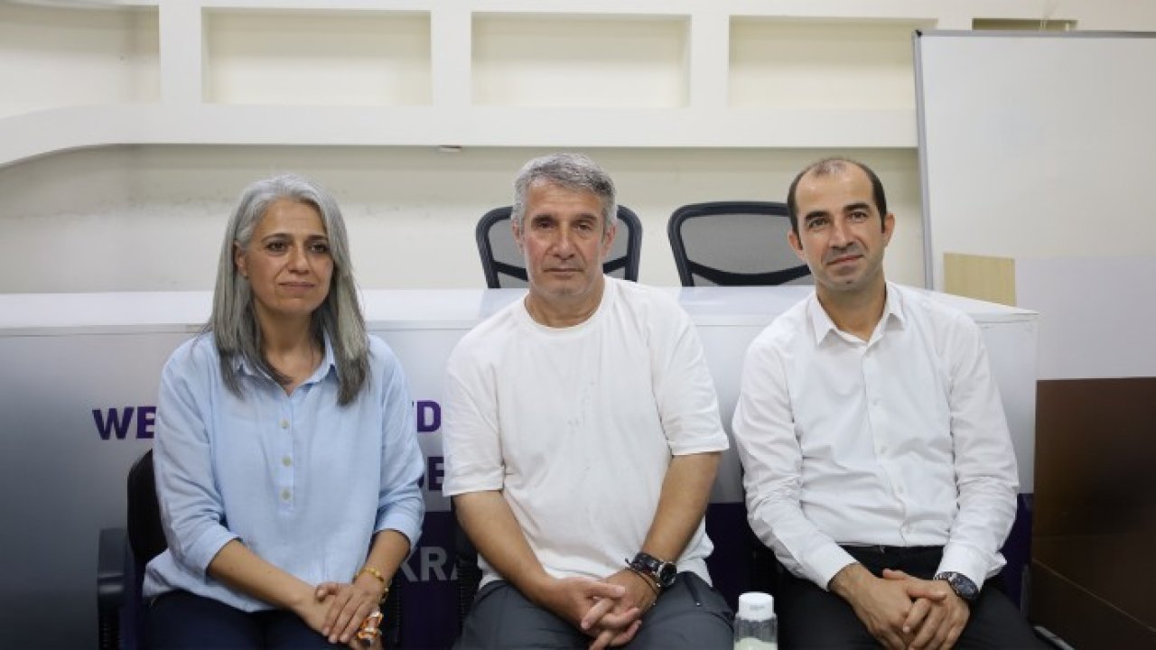DBP Eş Genel Başkanları Veysi Aktaş’ı ziyaret etti