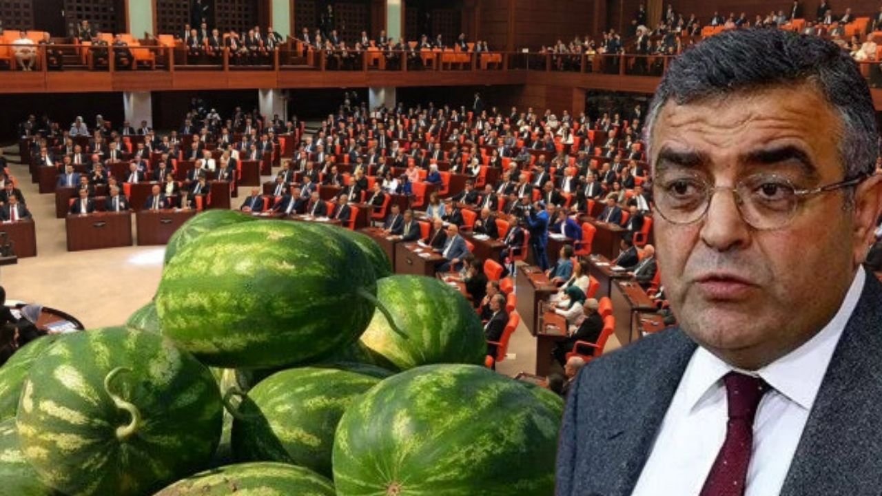 Satılamayan Diyarbakır karpuzu hayvanlara yem oldu