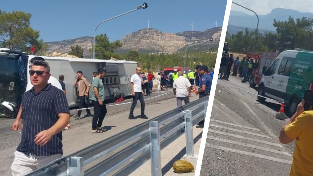 Freni boşalan tır Diyarbakır otobüsüne çarptı: 3 ölü, 7 yaralı