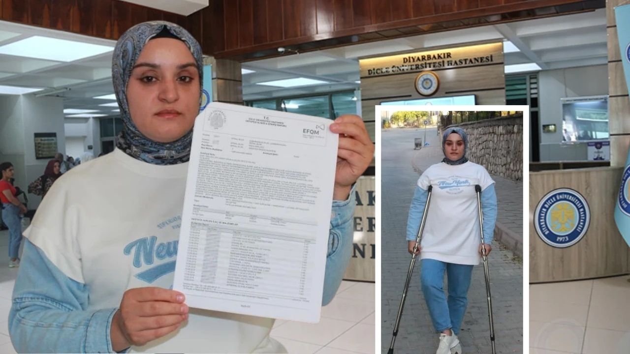 Diyarbakır’da genç kadın ameliyatın ardından engelli kaldı