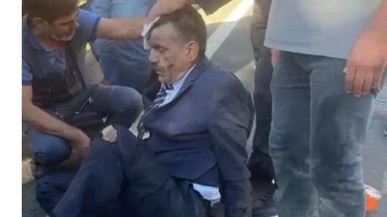Diyarbakır'da minibüsün çarptığı kişi yaralandı