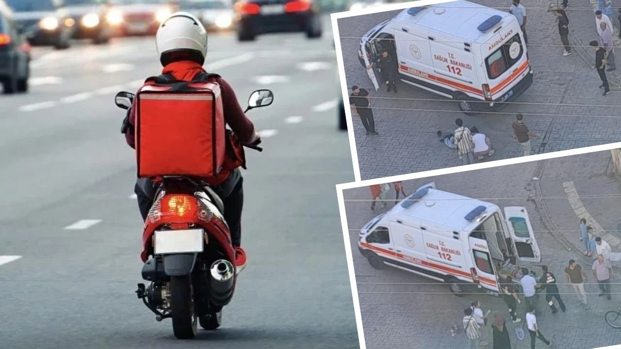 Diyarbakır’da motokuryenin aklına gelmeyen başına geldi