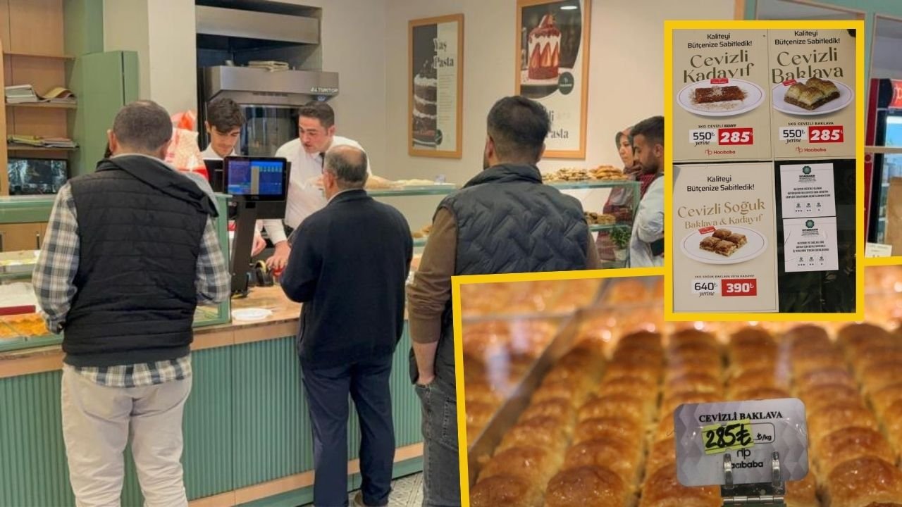 Hacıbaba’dan kışa özel kampanya; Bol şerbetli, yüzde 50 indirimli!