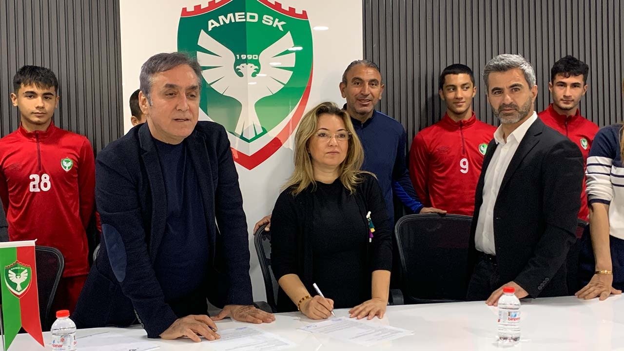 Amedspor alt yapısına güçlü sponsor