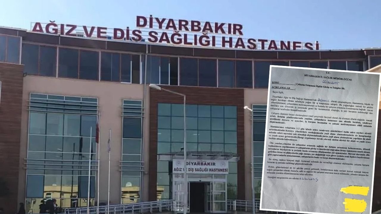 Diyarbakır’da doktorlardan baskı ve mobing şikayeti