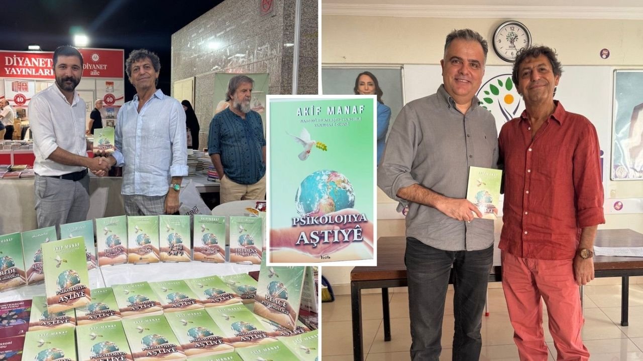 Nobel Barış Ödülü adayı yazarın 'Barış Psikolojisi' kitabı Kürtçeye çevrildi