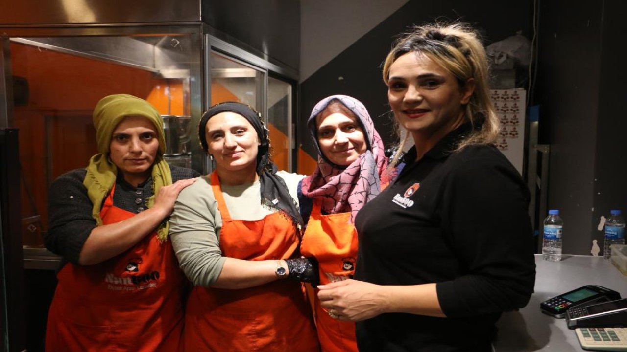 Diyarbakır'daki bu işletmede sadece kadınlar çalışıyor