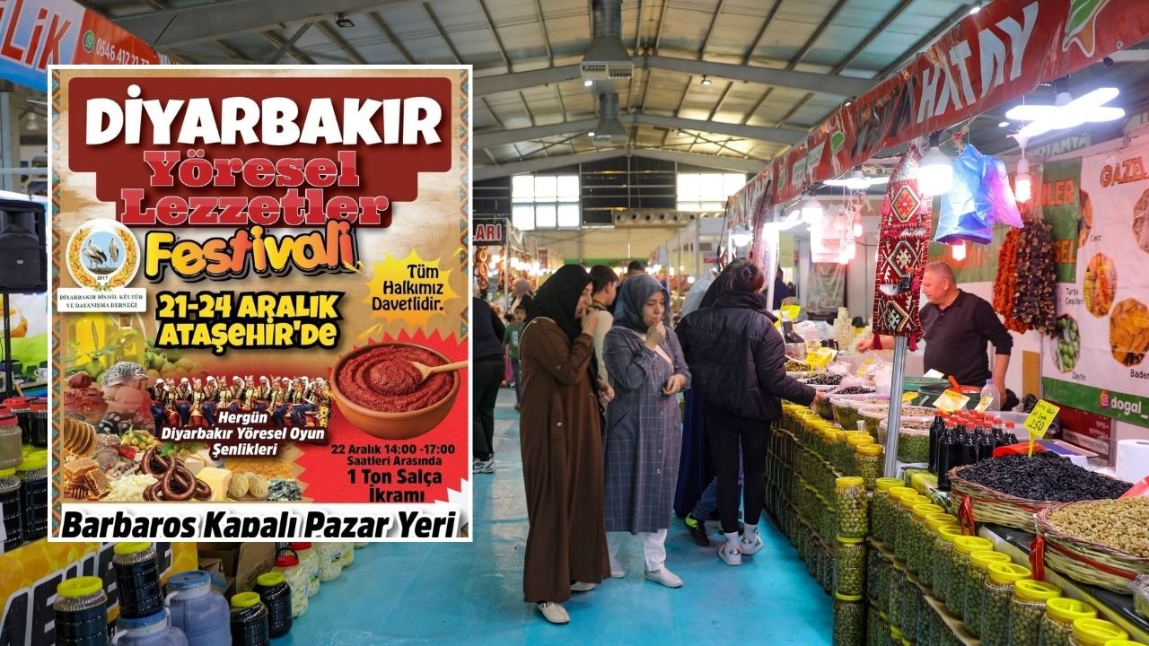 Bismil Kültür-Dayanışma Derneği'nden bir ilk; Diyarbakır Yöresel Lezzetler Festivali İstanbul'da!