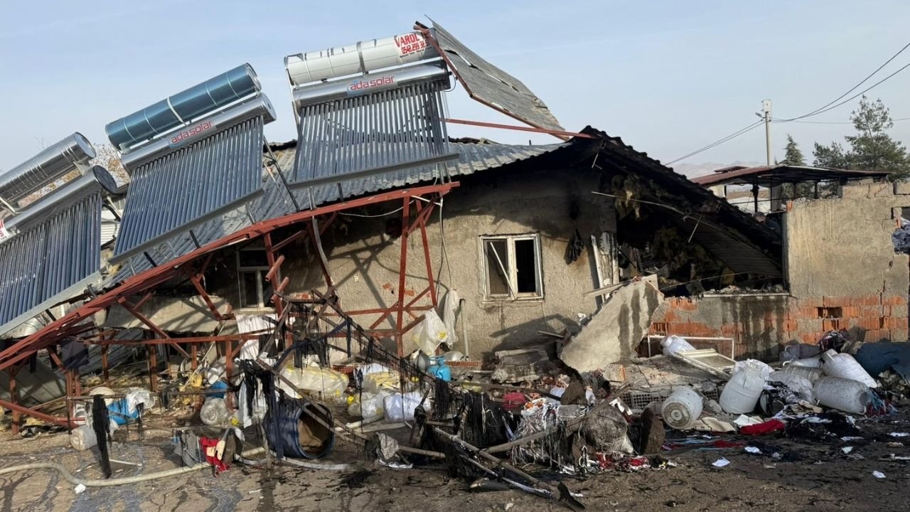 Diyarbakır’da peynir fabrikasında patlama: yaralılar var!