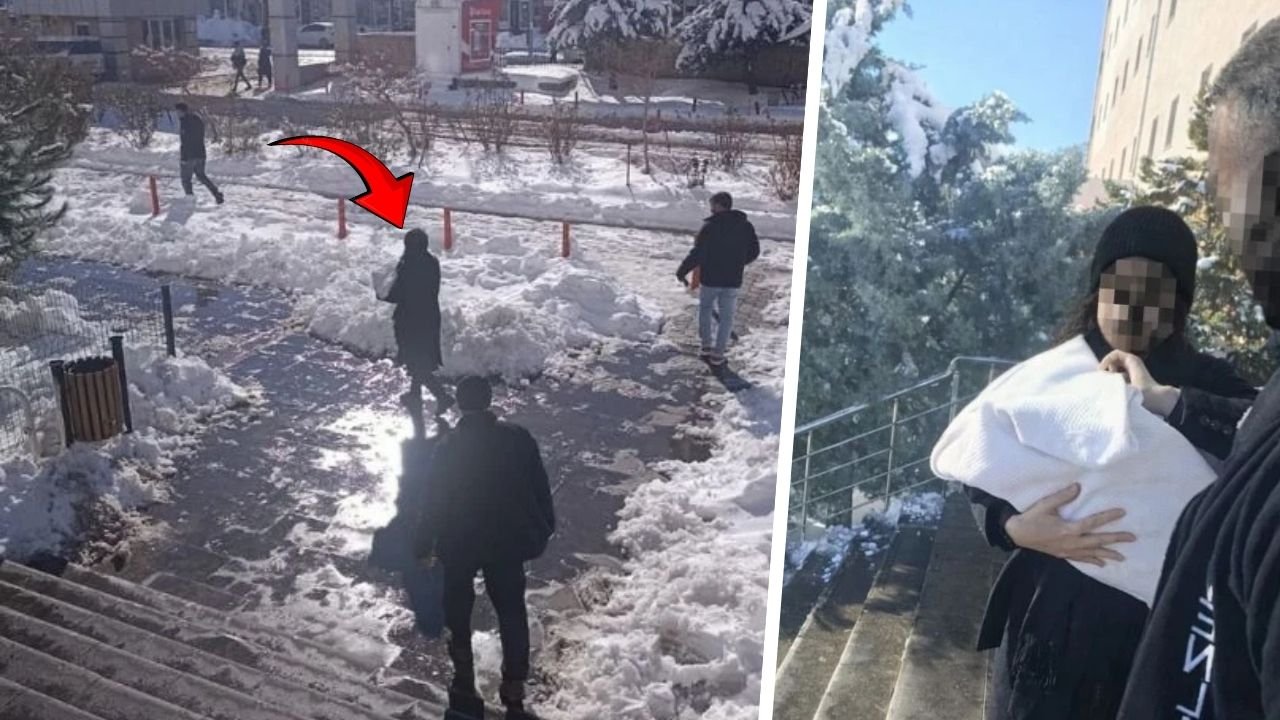 Diyarbakır Ergani’de vicdanları sızlatan olay; 'Bakamam' dediği bebeğini hastaneye bıraktı