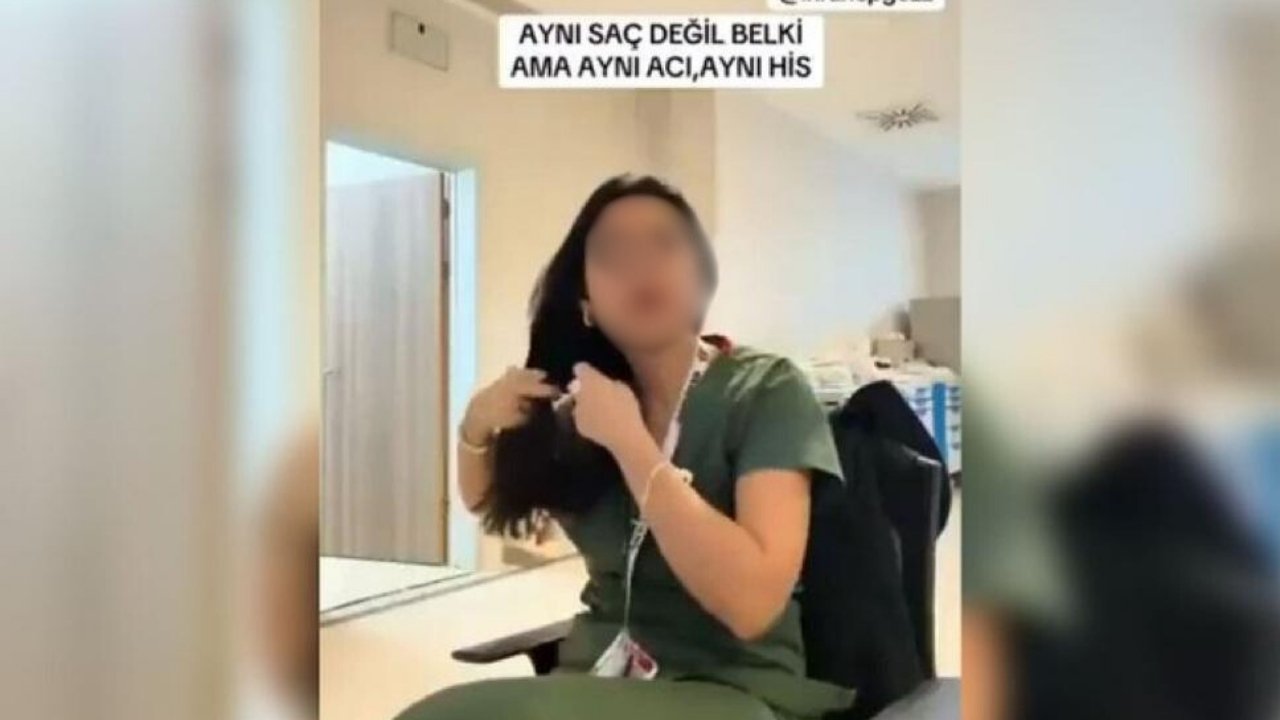 Saçını ördüğü için hedef gösterilmişti; O hemşire için karar çıktı