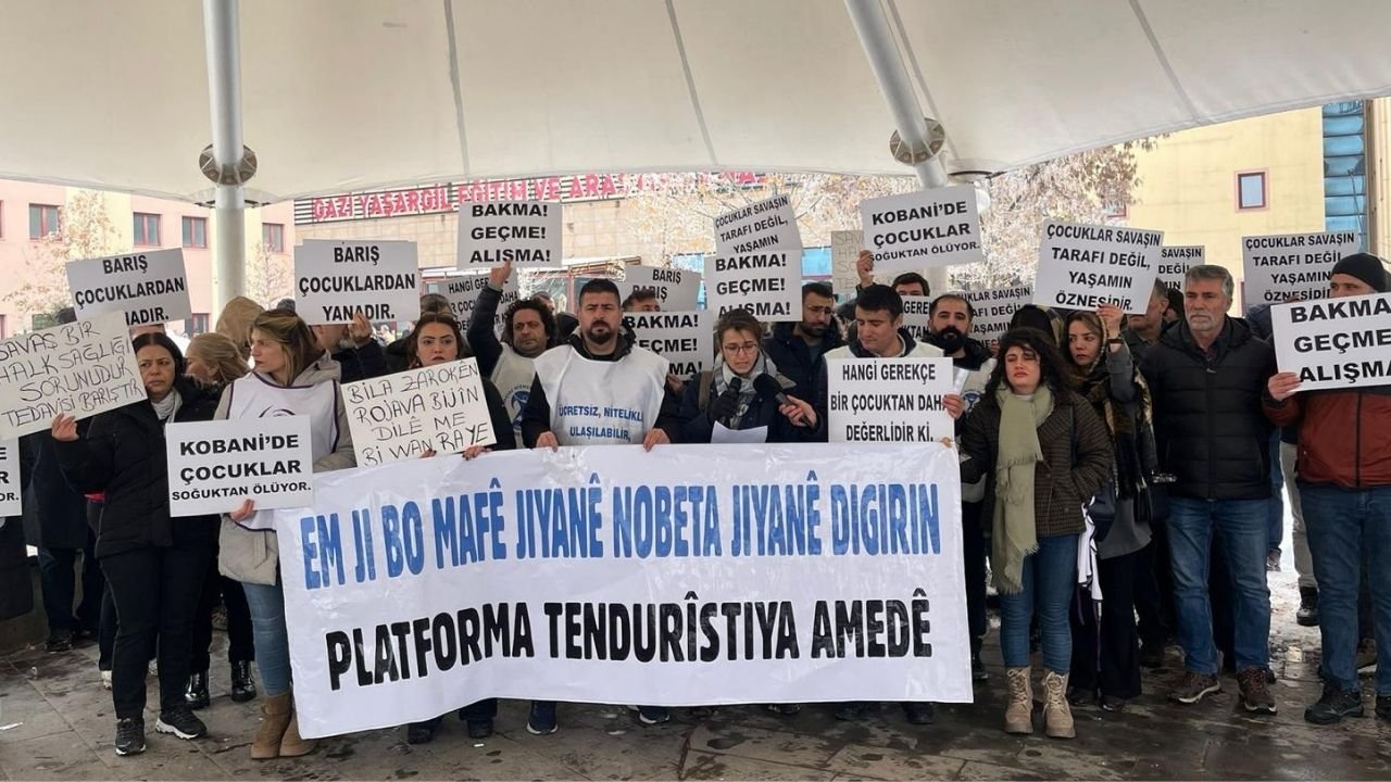 Diyarbakır Sağlık Platformu’ndan Rojava için acil çağrı