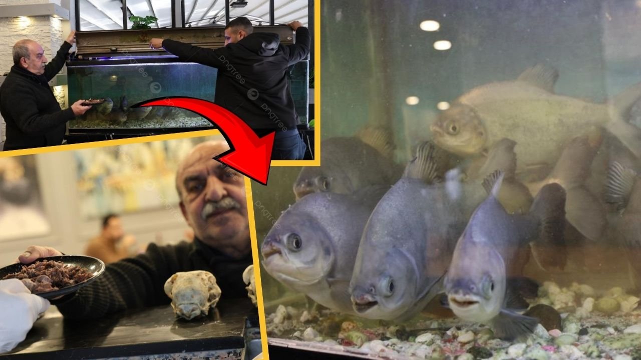 Diyarbakır’da vahşi piranalar, kelle paçayla besleniyor