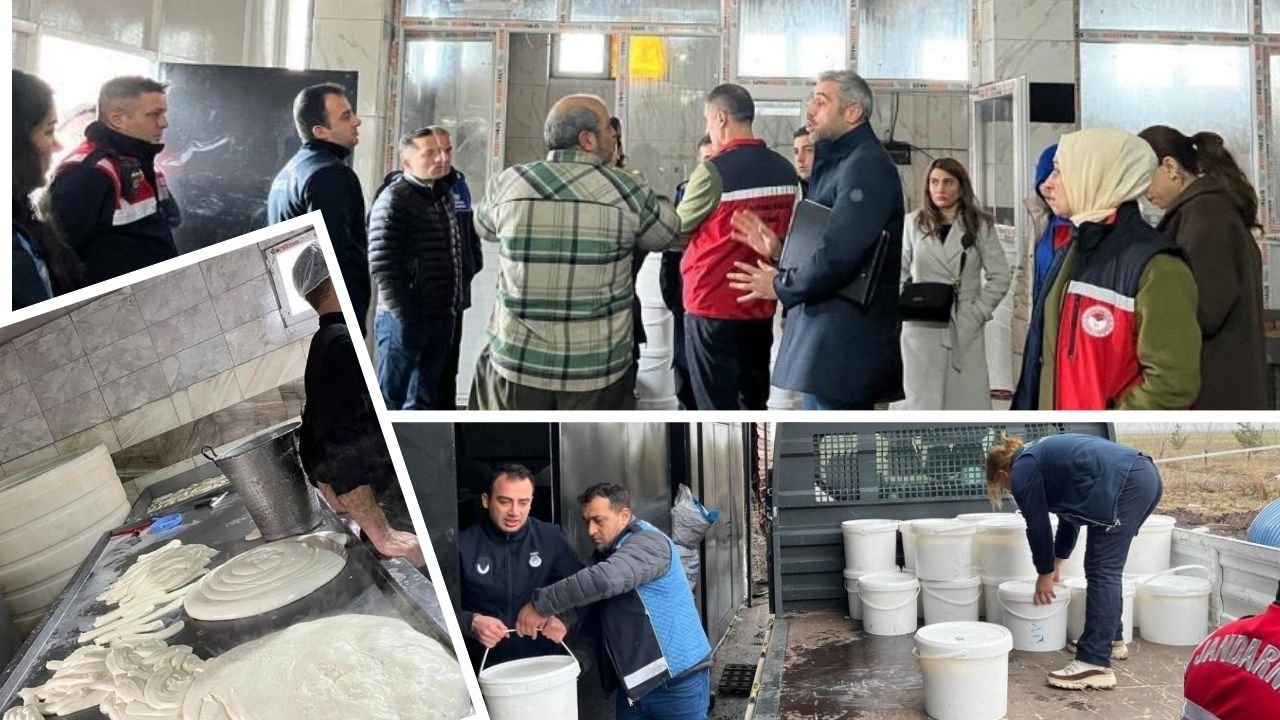 Diyarbakır'da jandarma ve zabıtadan peynir operasyonu