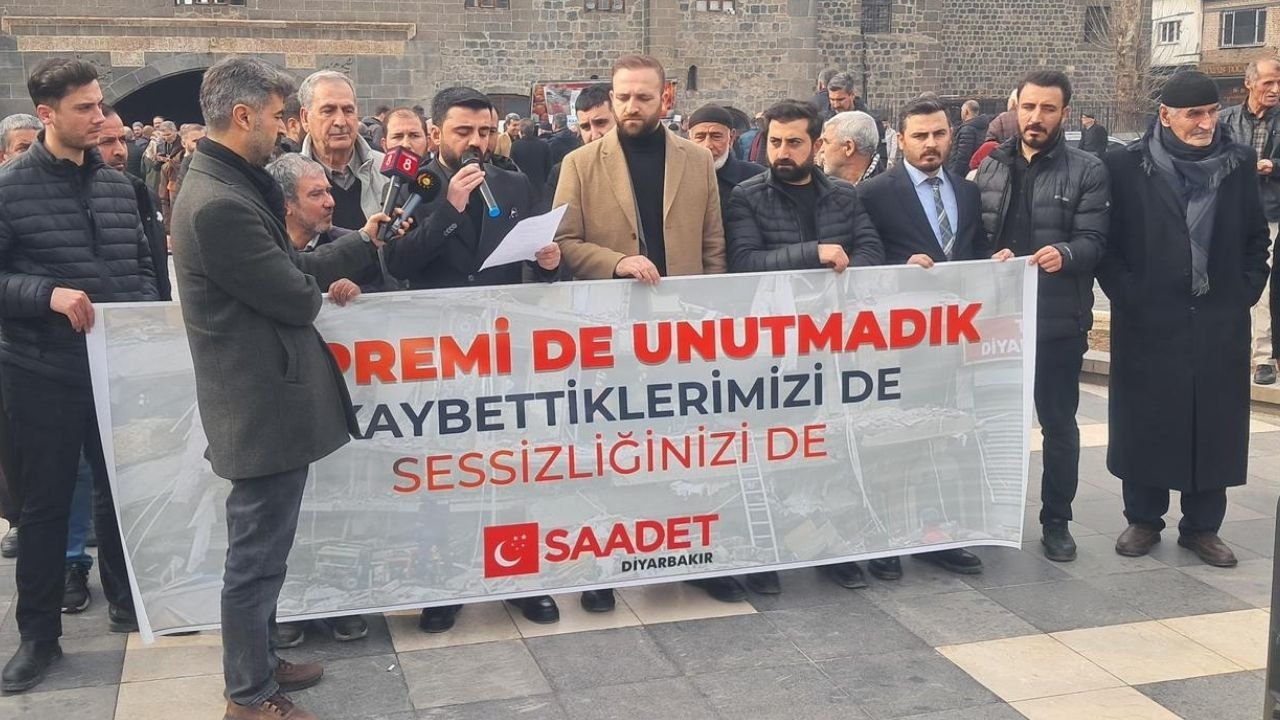 Saadet Partisi Diyarbakır'dan seslendi: Rantı değil, insanı önceleyin!